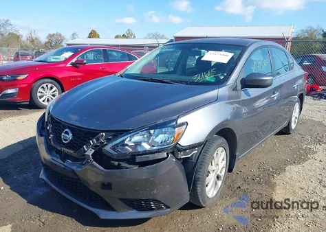 2016 Nissan Sentra Sv from USA, damaged, VIN 3N1AB7APXGY321615
